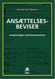 ansættelsesbeviser - bog