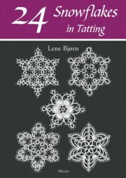 24 snowflakes in tatting - bog