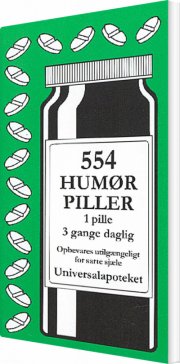 554 humørpiller - bog