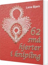 62 små hjerter i knipling - bog