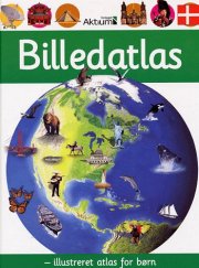 billedatlas - illustreret atlas for børn - bog