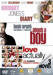 love actually // about a boy // bridget jones dagbog - DVD