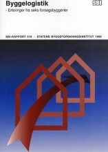byggelogistik - bog