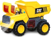 Cat Arbejdsbiler - Power Action Crew Med Figur - Dump Truck 29 Cm