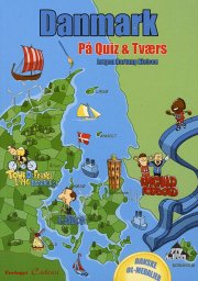 danmark på quiz & tværs - bog