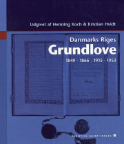 danmarks riges grundlove - bog