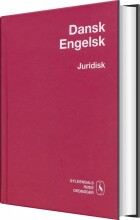 dansk-engelsk juridisk ordbog - bog