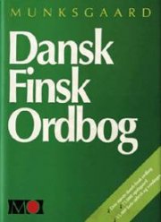 dansk-finsk ordbog - bog