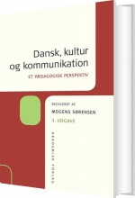 dansk, kultur og kommunikation - bog