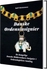 danske ordensinsignier - bog