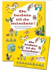 de bedste til de mindste - bog og cd - sampak