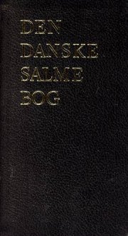 den danske salmebog - luksus sort, tryk på ryg/front - bog