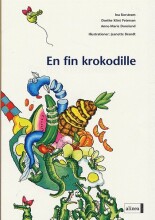 den første læsning, en fin krokodille - bog