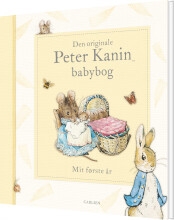 den originale peter kanin babybog/mit første år - bog