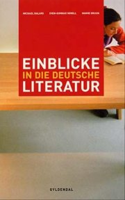 einblicke in die deutsche literatur - bog