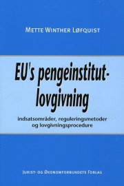 eu's pengeinstitutlovgivning - bog