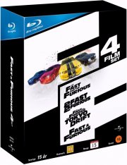 fast and furious 1-4 box set - Blu-Ray