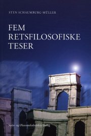 fem retsfilosofiske teser - bog