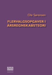 flervalgsopgaver i årsregnskabsteori - bog