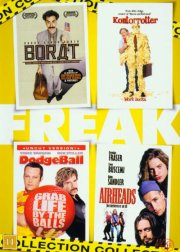 borat // dodgeball // airheads // kontorrotter - DVD