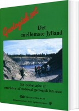 geologisk set - det mellemste jylland - bog