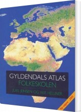 gyldendals atlas - folkeskolen - bog
