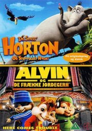 horton og støvfolket hvem / alvin og de frække jordegern - DVD