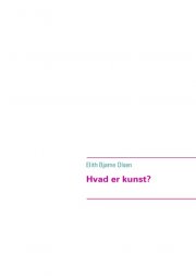 hvad er kunst? - bog