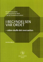 i begyndelsen var ordet - bog