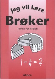 jeg vil lære - brøker - bog