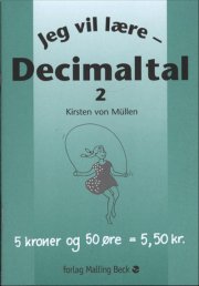 jeg vil lære, decimaltal 2 - bog