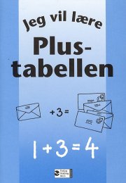 jeg vil lære, plustabellen - bog