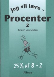 jeg vil lære, procenter 2 - bog
