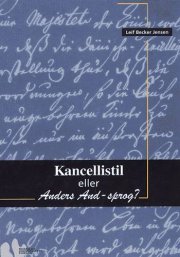 kancellistil eller anders and-sprog? - bog