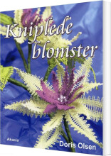 kniplede blomster - bog