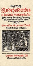 koge bog, indeholdendis et hundrede fornødene stycker, som ere om brygning, bagning, kogen, brendevijn oc miød at berede, sa - bog
