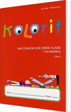 kolorit 4. klasse, rød arbejdsbog - bog