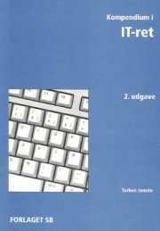 kompendium i it-ret - bog