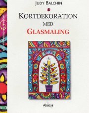 kortdekoration med glasmaling - bog