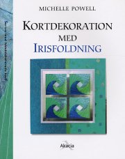 kortdekoration med irisfoldning - bog