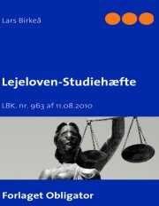 lejeloven - studiehæfte - bog