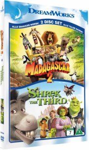 madagascar 2 // shrek 3 - DVD