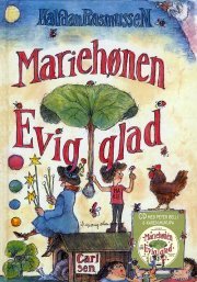 mariehønen evigglad - med cd - bog