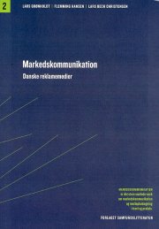 markedskommunikation danske reklamemedier - bog