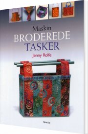 maskinbroderede tasker - bog
