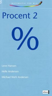 matematik for mig, procent 2 - bog