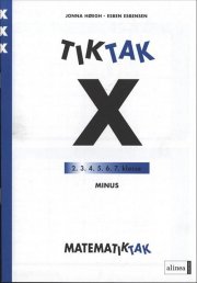 matematik-tak 3.kl. x-serien, minus - bog