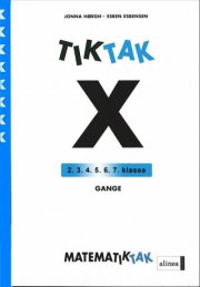 matematik-tak 5. kl. x-serien, gange - bog