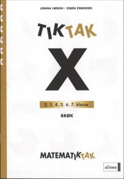 matematik-tak 6.kl. x-serien, brøk - bog