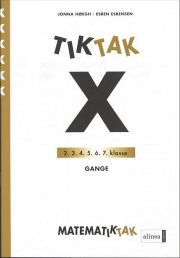 matematik-tak 6.kl. x-serien, gange - bog
